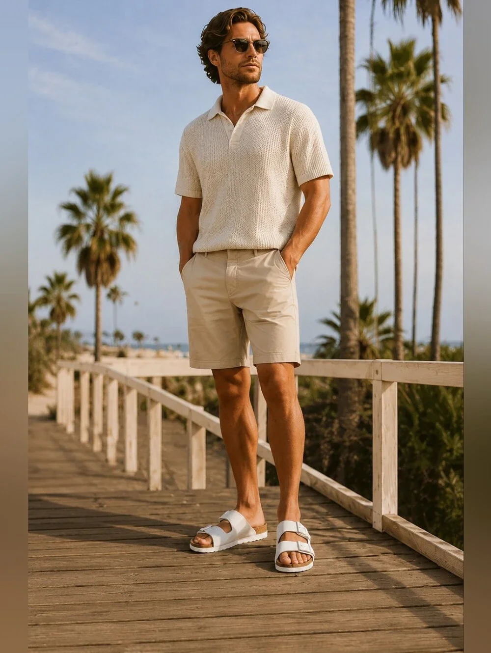 Men’s Birkenstock Arizona – White | Size 10 | New in Box
